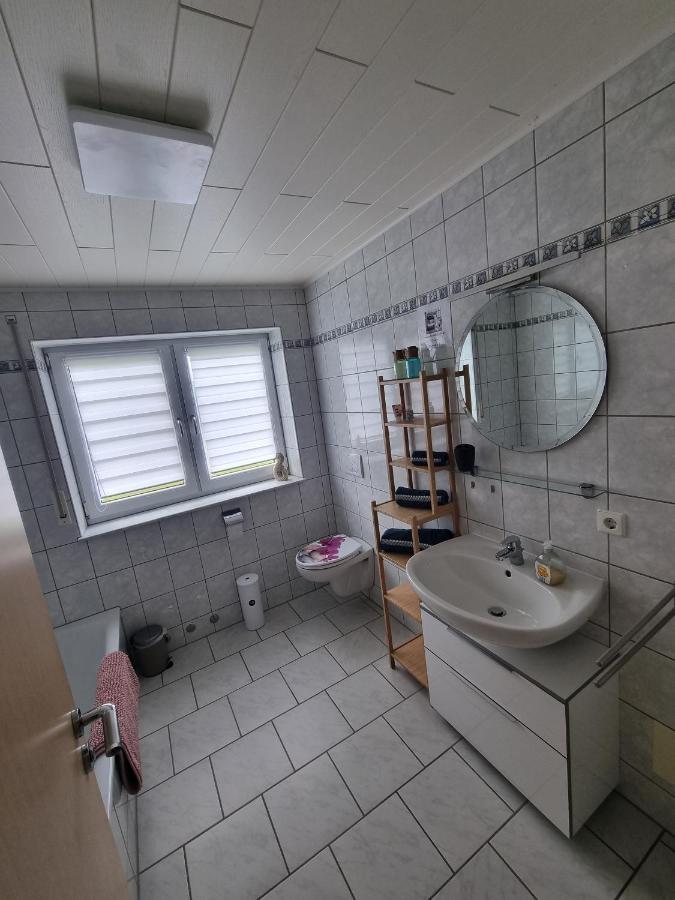 Ferienwohnung Biosphaerenblick Münsingen Eksteriør bilde