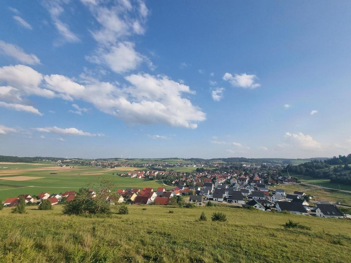 Ferienwohnung Biosphaerenblick Münsingen Eksteriør bilde