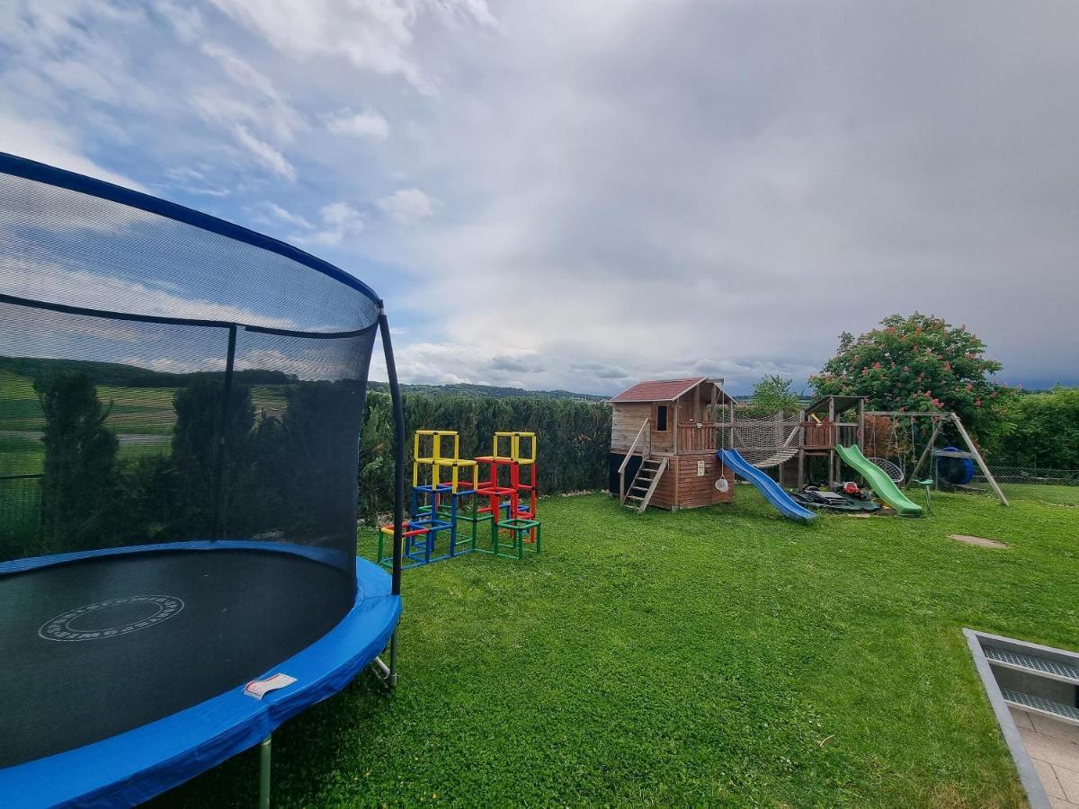 Ferienwohnung Biosphaerenblick Münsingen Eksteriør bilde